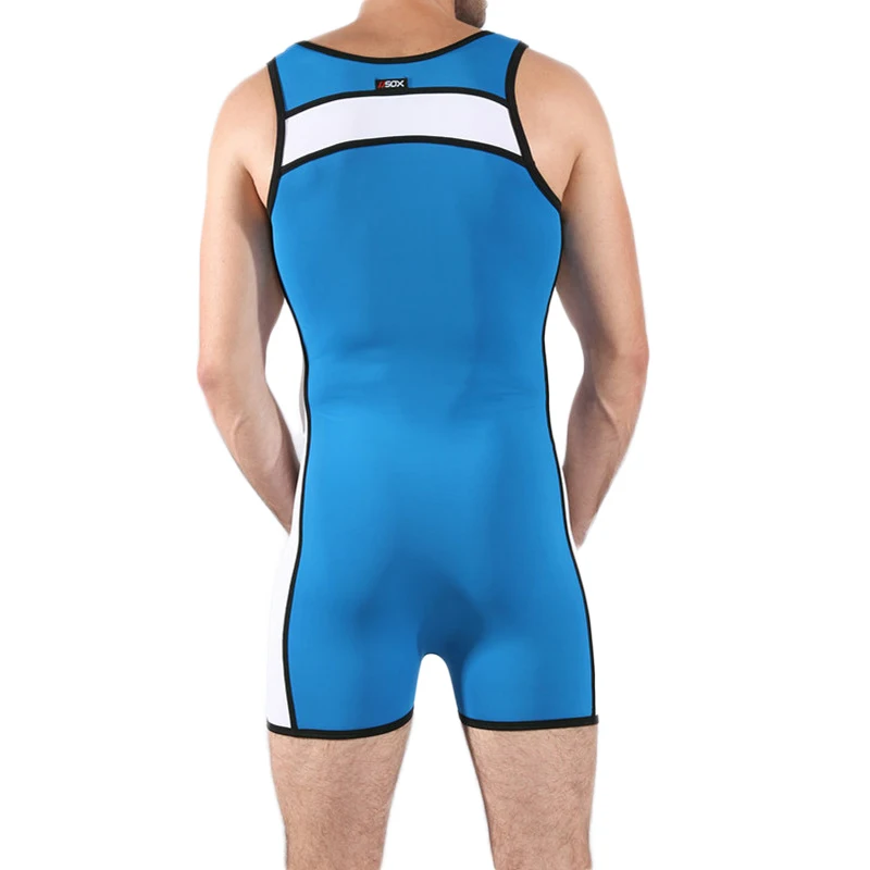 Sexy Shapers Men Bodysuit Wrestling Singlet Bikini Jumpsuit Suspender Sexy Bodysuit Teddies Underwear One-Piece Bodysuits Shaper
