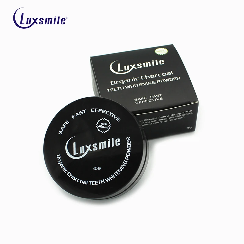 Angel Smile отбеливание зубов порошок древесного угля 100% натуральный пищевой