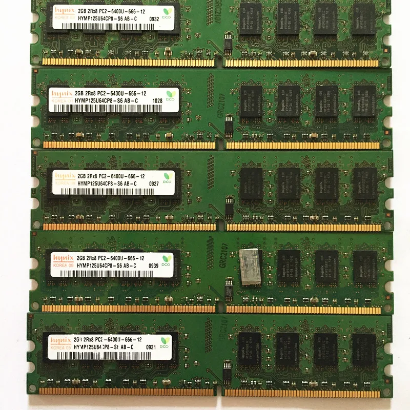 Hynix ddr2 2 ГБ 800 МГц память для настольного компьютера RAM DDR2 Гб 2RX8 PC2 6400U 666 12