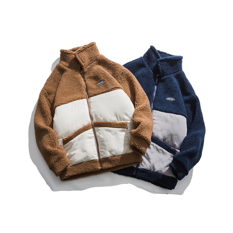 Обувь в японском стиле Харадзюку на подстежка искусственном меху куртка пузырь