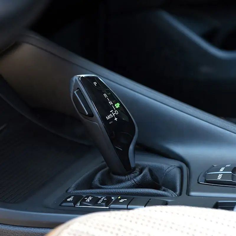 

Mankaleilab ABS Car Styling Automatic Speed Gear Shift Knob Head Covers Stickers For BMW 5 Series G30 G38 G11 G12 X3 G01 1PCS