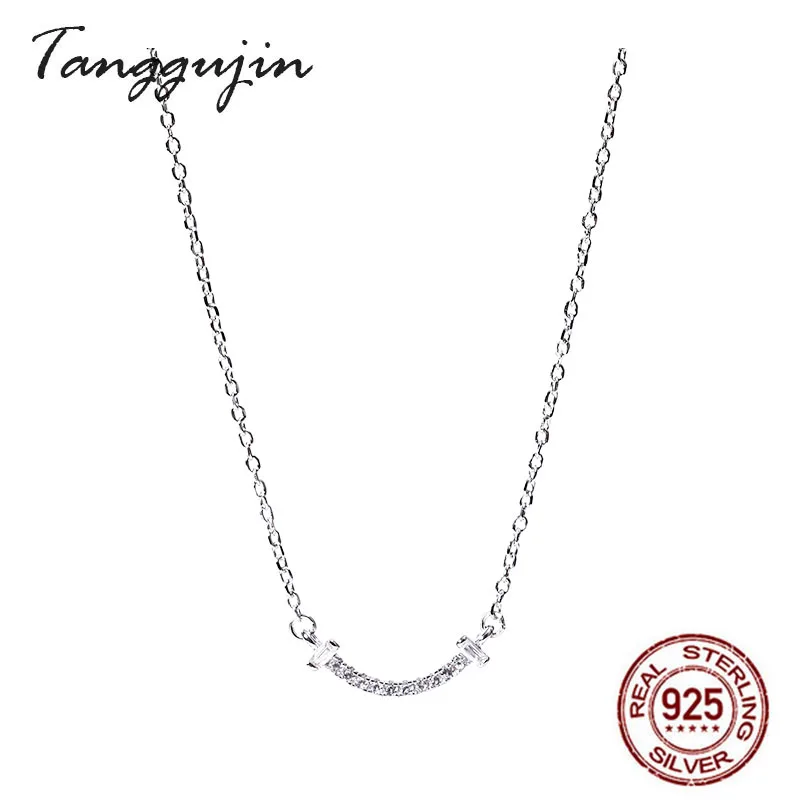 Chocker Necklace 925 Sterling Silver Jewelry For Women Woman 2019 With Rhinestones Golden | Украшения и аксессуары