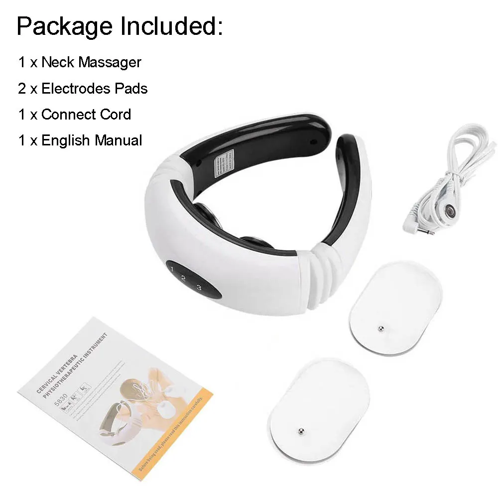 Шиацу массажер для шеи электрический спины на плече импульсный топление мышц