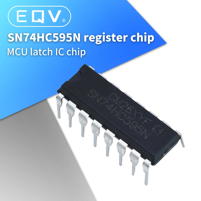 10 шт. SN74HC595N DIP16 SN74HC595 DIP 74HC595N 74HC595 новые и оригинальные регистры переключения IC 8BIT с