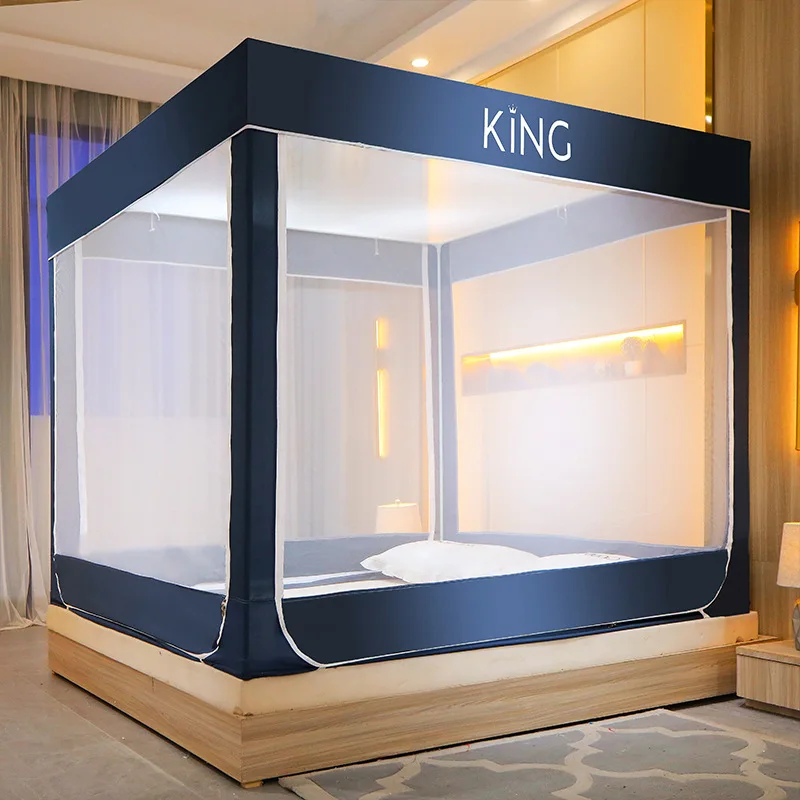 Москитная сетка на три двери утолщенная Противоударная монгольская Юрта молнии