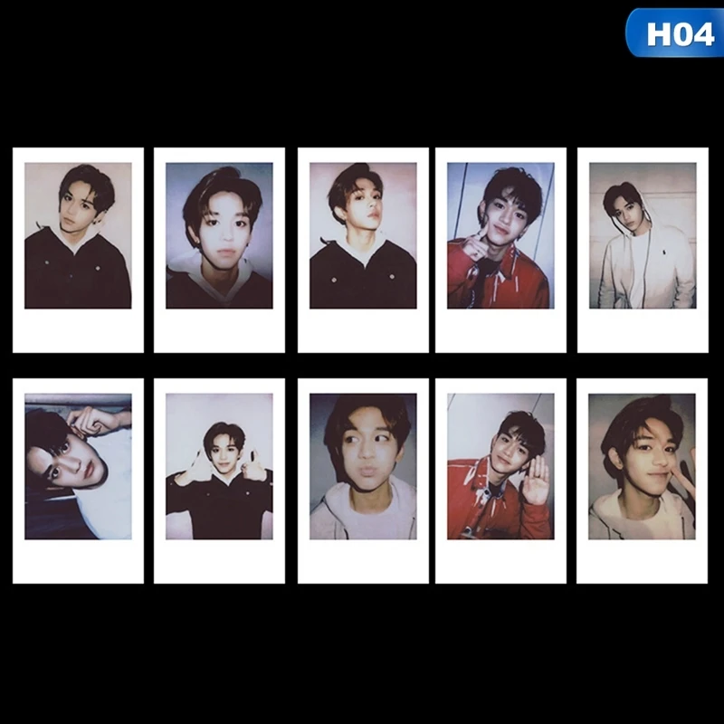 9 шт./компл. NCT 127 плакат с фотокарточками Lomo карточки самодельные бумажные