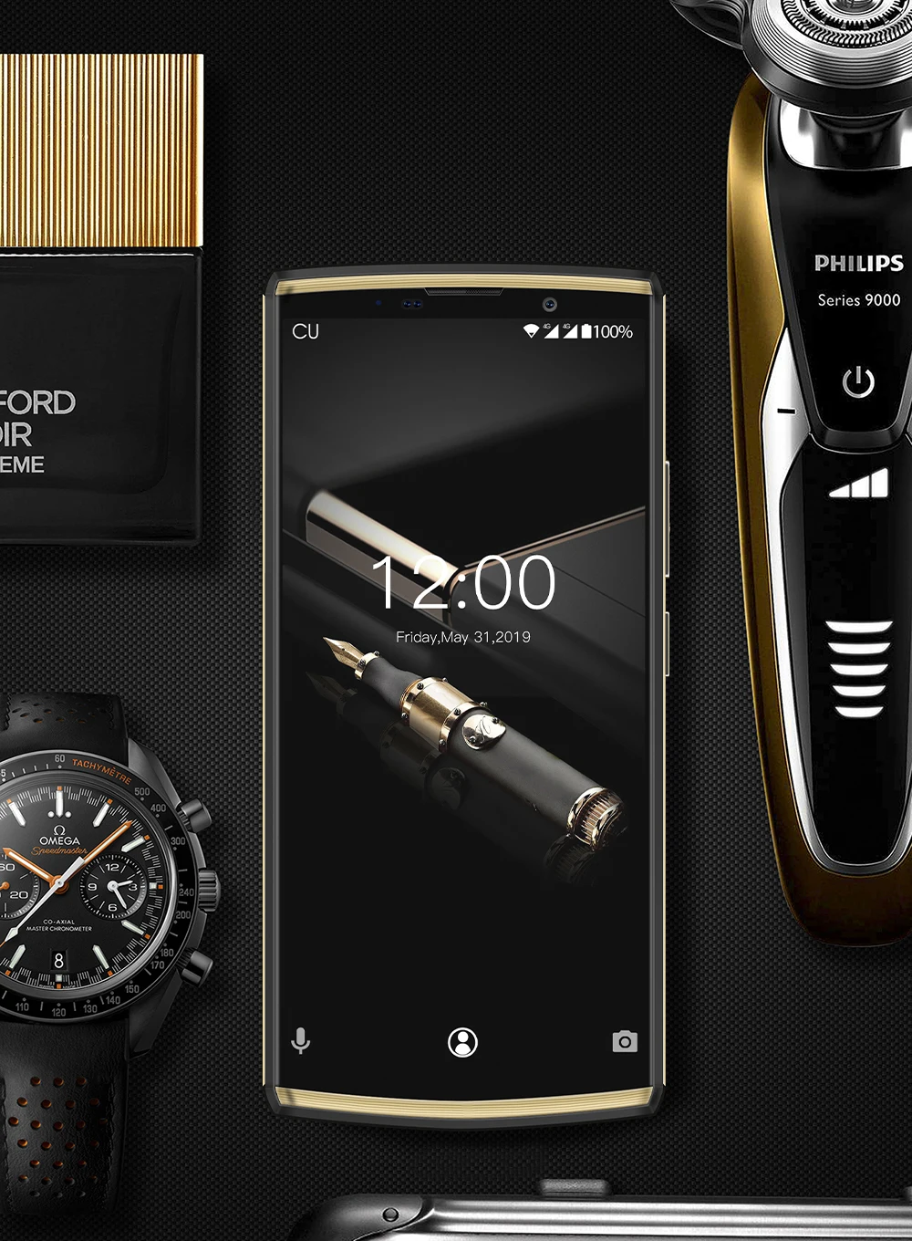 Смартфон OUKITEL K7 Pro Android 9 0 MT6763 Восьмиядерный 4G ram 64G rom 6 &quotFHD + 18:9 10000mAh отпечаток