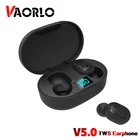 E6S беспроводные двойные наушники V5.0 TWS Bluetooth наушники со светодиодным дисплеем, зарядная коробка, наушники с супер басами для Xiaomi