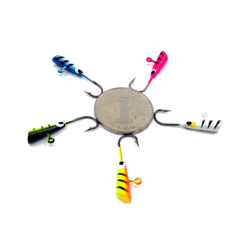 5 шт./лот приманка для зимней рыбалки на льду металлическая жесткая наживка 29 мм/1 8