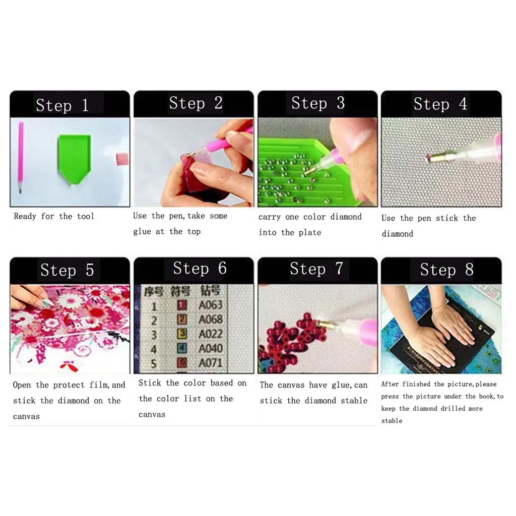 

Diamond Painting Storage Bag Portable Embroidery Jewelry Holder Tools Kit