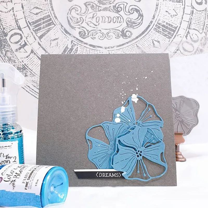 Лист лотоса новинка 2020 металлические режущие штампы для скрапбукинга ремесла