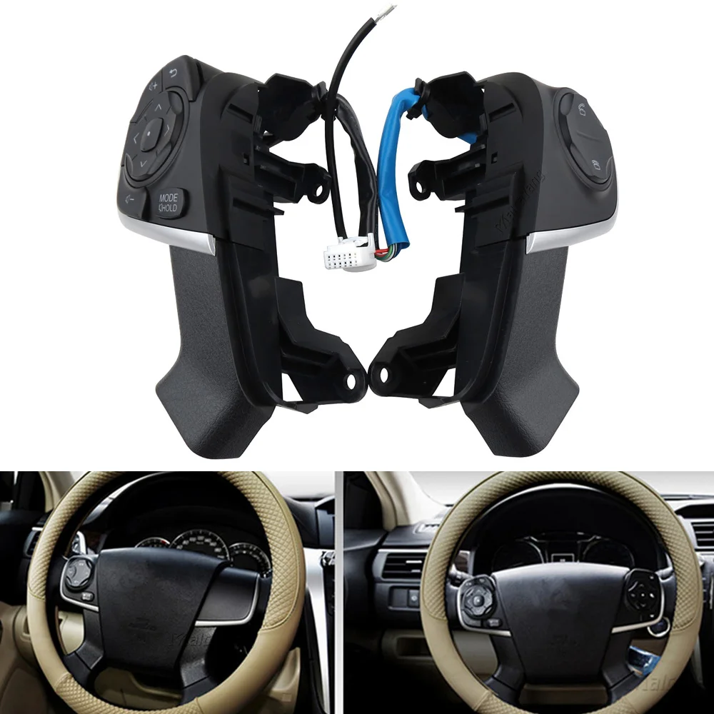 

Car Steering Wheel Switch Buttons Cruise Control Volume 84250-33340 For Toyota Camry (HYBRID) ACV51 ASV5 AVV50 GSV50