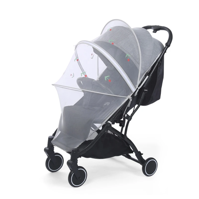 Universal Baby Stroller Pushchair Mosquito Insect Shield Net Safe Infants Protection Mesh Accessories | Мать и ребенок
