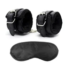 БДСМ бондаж набор ограничителей наручники повязка на глаза игры для взрослых Эротические Секс-игрушки товары для женщин пар взрослые 18 + аксессуары