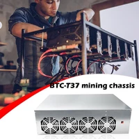 btc t37 miner motherboard cpu chassis chip set 8 graphics card slot memory integrated vga interface low consumption