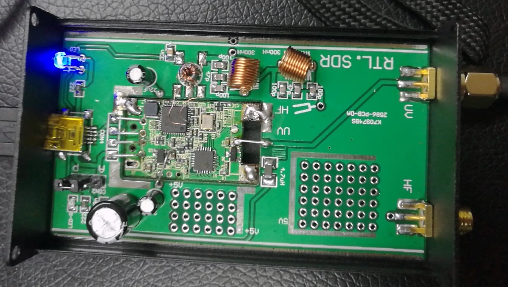 Полный комплект ресивера для коротких волн RTL SDR