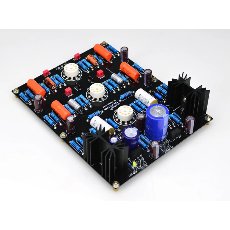 Classic circuit-Marantz 7 (M7) tube phono amplifier finished board (MM amplifier) | Электроника