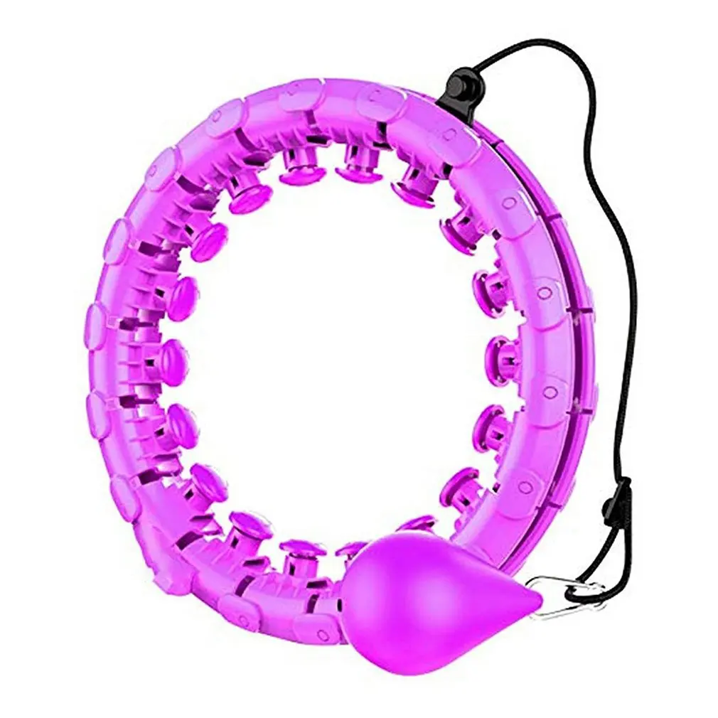 

Smart Rolling Ring Intelligent Exercise Fitness Rolling Ring 24 Detachable Sections For Adults Kids With 360 Degree Massage