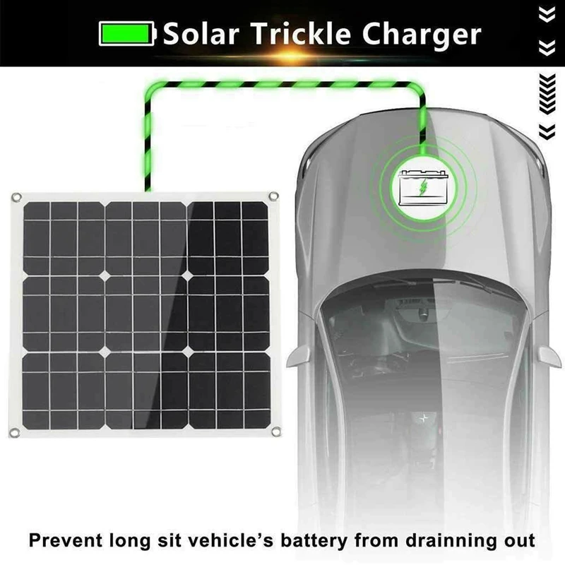 

Hot 200 Watt 200W Solar Panel Kit with LCD Solar Controller 12V RV Boat Off Grid