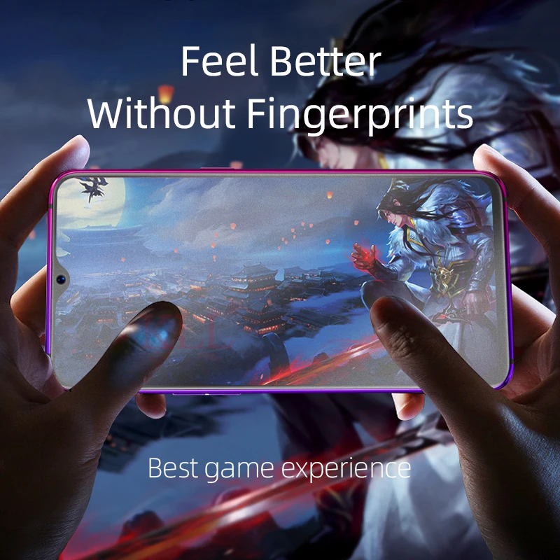 Матовое закаленное стекло без отпечатков пальцев для Xiaomi X3 Nfc M9t 9X Poco F2 M2 защита