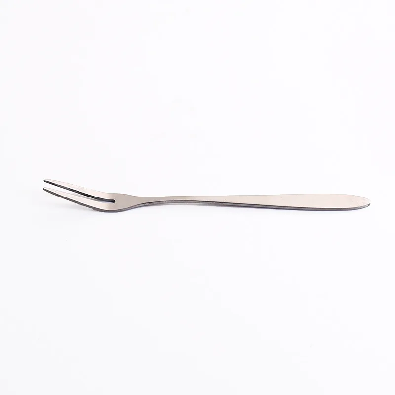 

10pcs/pack 13cm Stainless Steel Fruit Forks For Restaurant Cafeteria Home Party Dessert Cake Cream Fork Fruit Fork Tableware