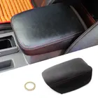 Интерьер автомобиля центральный подлокотник консоль чехол из микрофибры кожаная наклейка отделка для Honda CRV 2012 2013 2014 2015 2016