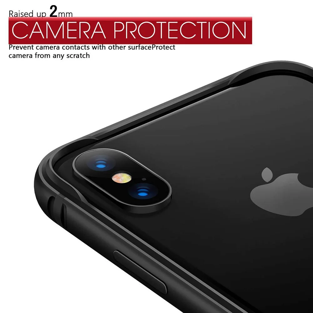 Роскошный Алюминиевый силиконовый защитный бампер для телефона IPhone 12 Mini 11 Pro Max