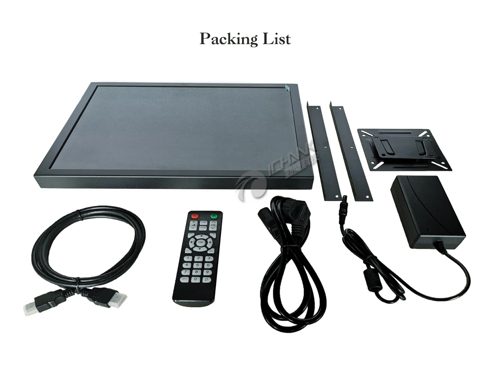 ZK150TN-V59/15 дюймов 1024x768 HDMI VGA металлический чехол встроенный открытая рамка питание на загрузке пульт дистанционного управления ПК монитор ЖК-экран дисплей