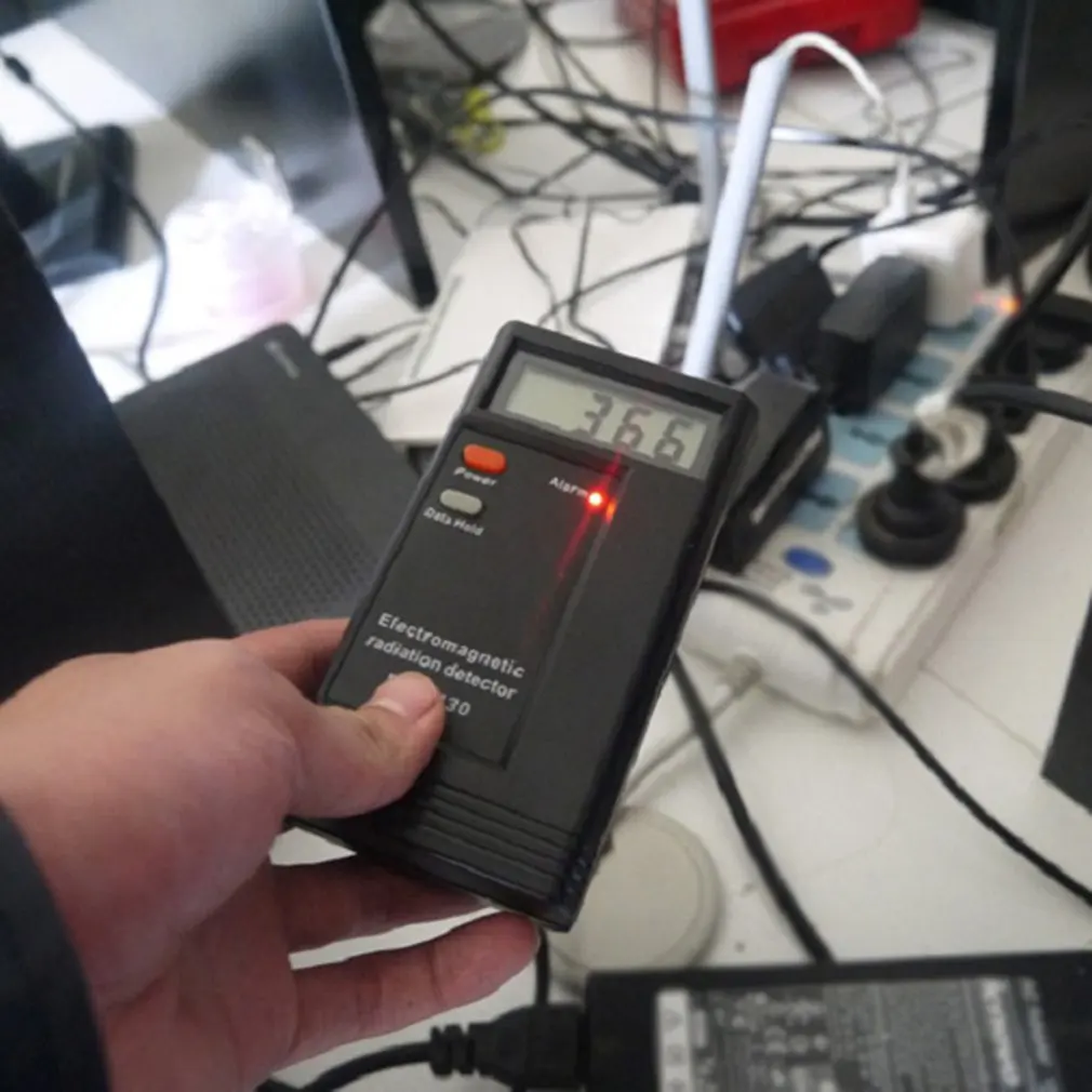 Детектор электромагнитного излучения Dt1130 три с половиной Lcd бытовая техника