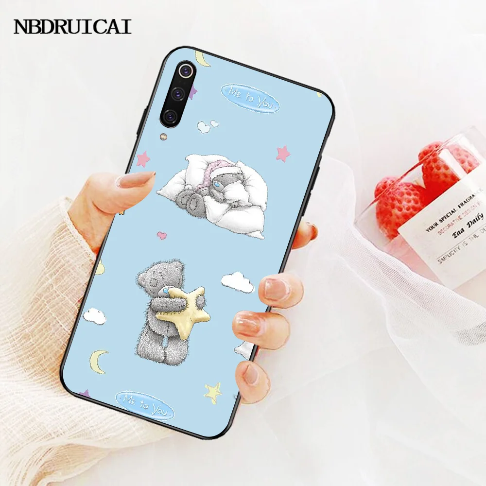 Мягкий чехол для телефона PENGHUWAN Tatty Teddy Bear с индивидуальным фото Xiaomi Mi9 9SE 8SE Pocophone F1