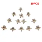 50 шт., пластиковые заклепки для отделки салона автомобиля