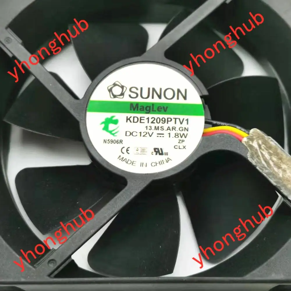SUNON KDE1209PTV1 13.MS.AR.GN Server Cooling Fan DC 12V 1.8W | Компьютеры и офис