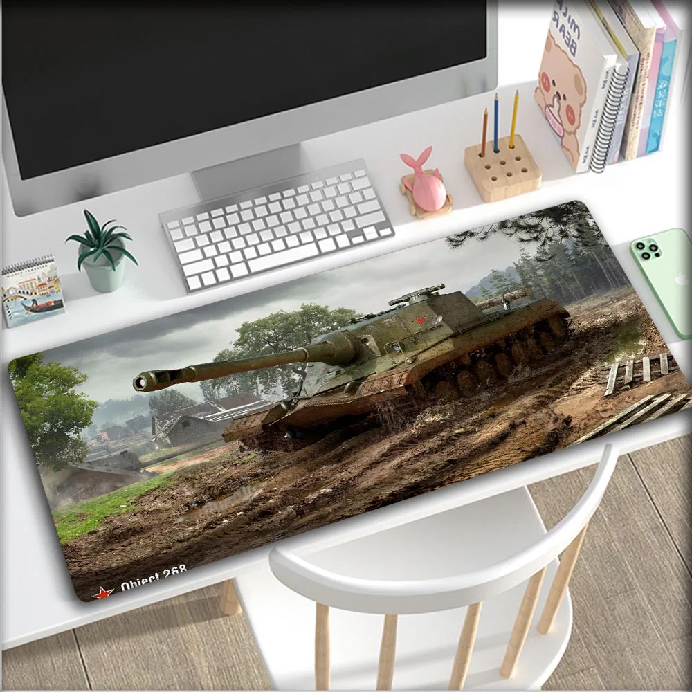 

Игровой коврик для мыши World of Tanks XXL, нескользящий водонепроницаемый игровой коврик для ноутбука, настольные аксессуары, большой коврик для м...