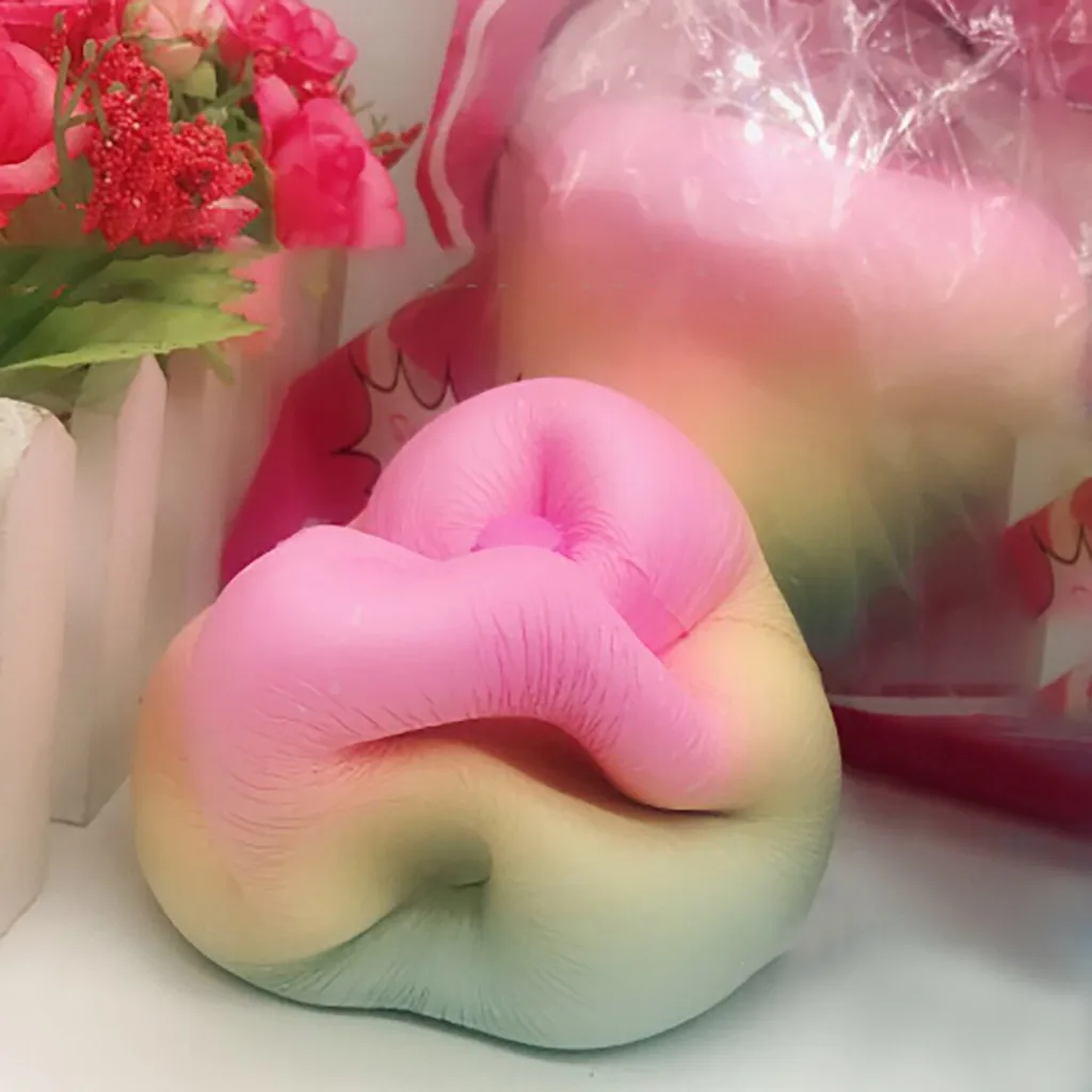 10 см Радужный крем от Яблока Ароматизированная подвеска медленно