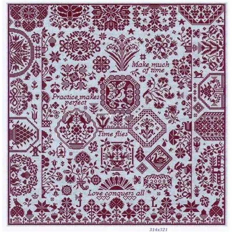 Набор для вышивки крестиком 11CT 14CT 18CT, китайский набор для рукоделия AliExp