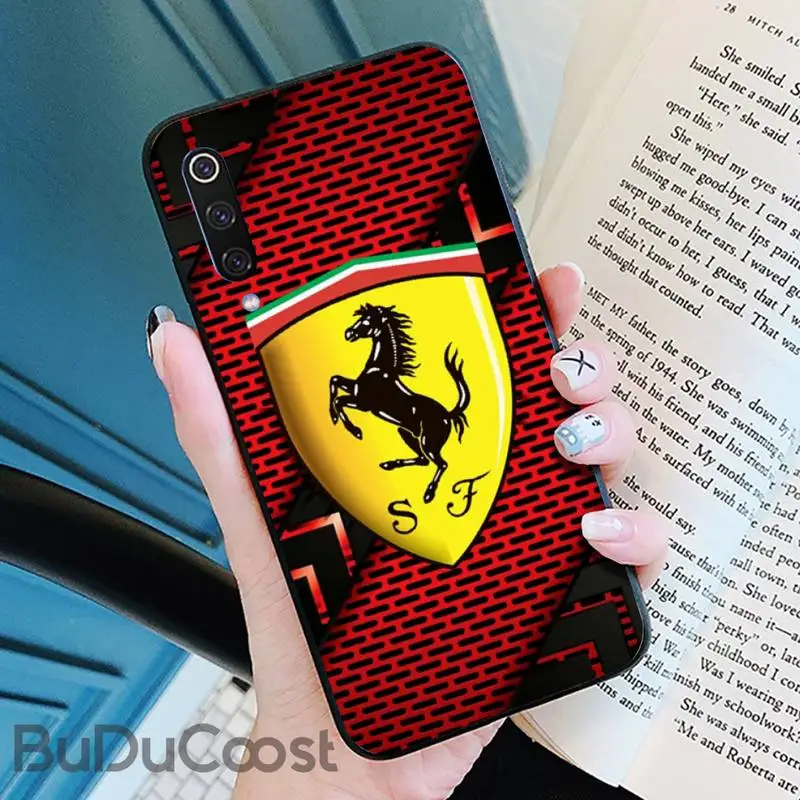 

Reall Luxury sports car ferrari Phone Case For Xiaomi Mi 9 9T CC9 CC9E 8 SE Pro A2 Lite 6X 5 A3 A1 Max Mix 2 3