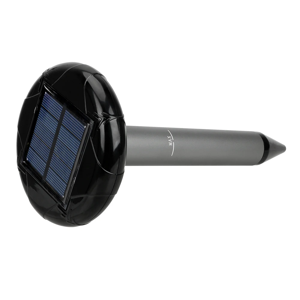 

1pcs Mouse Rat Repeller Vole Mouse Snake Killer Trap Ultrasonic Solar Insect Repellent Snake Mouse Rodent Pest Contorl