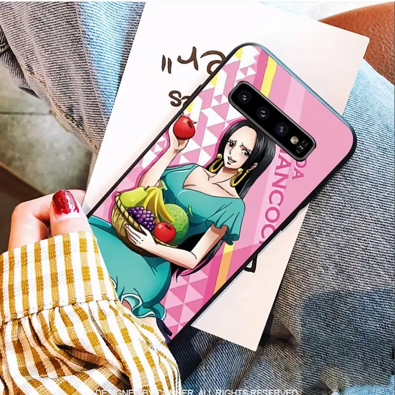 

Boa Hancock Soft Phone Cases For Samsung S9 10 20 Plus Note 9 10 10plus 20 Ultra A20 21s J7 Plus 8