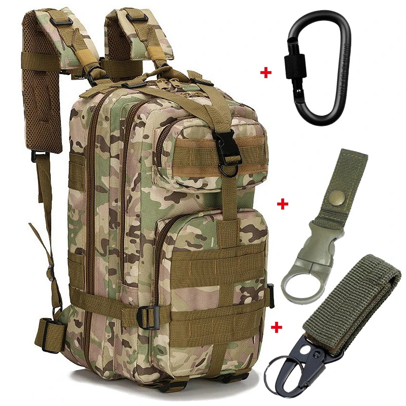 CP Военный Рюкзак, тактическая камуфляжная сумка, армейский Molle, штурмовой, для походов, кемпинга, охоты, рюкзаки для путешествий, велоспорта - Цвет: CP