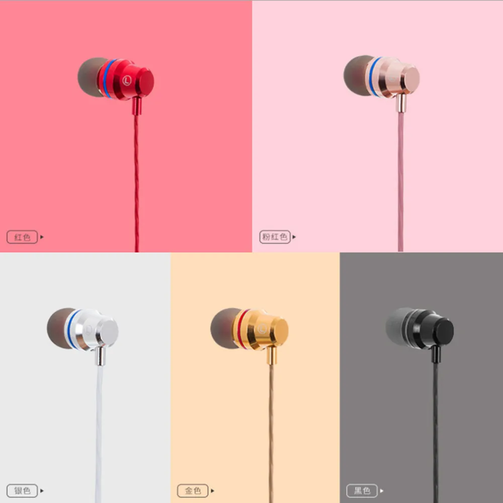 

2019121703 fashion in-ear earphone 4.0mm Foldable Portable Line Type IEEE 1394 Cables 12 colours 40