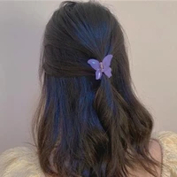 2020 girl butterfly hairpin acrylic hairpin butterfly shape elegant cute hairpin accessory hairpin
