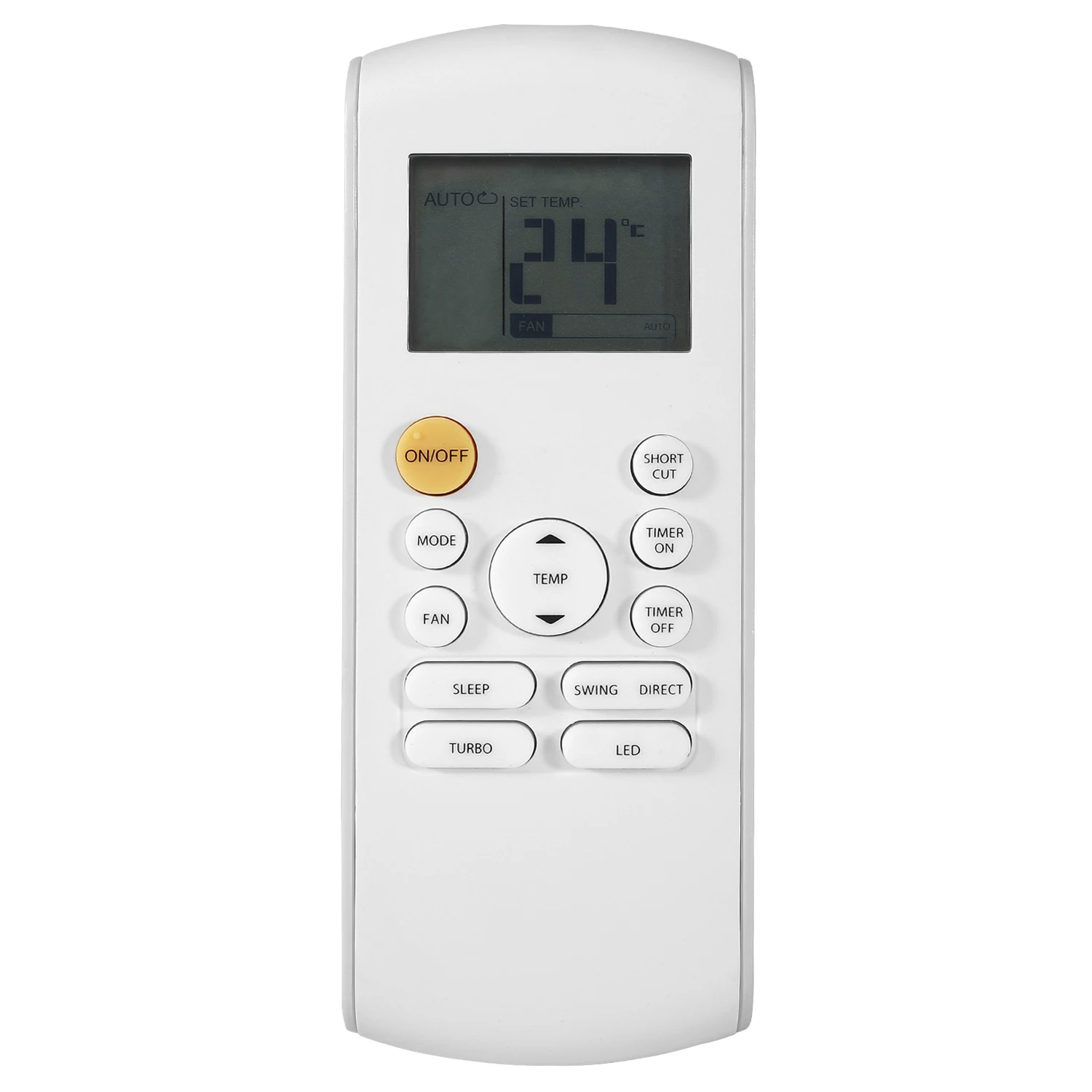 Пульт дистанционного управления для кондиционеров beko midea RG57K7(B)/BGEF/RG57A1(B)/RG57B(B)/BGE |