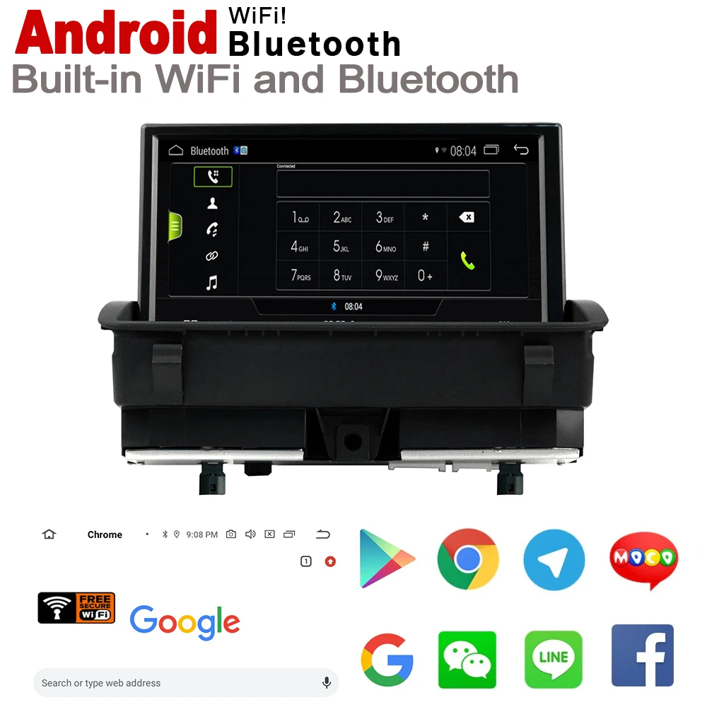 10 25 &quotHD экран стерео Android 7 0 up Автомобильный GPS навигатор карта для Audi Q3 8V 2011 ~ 2018 MMI