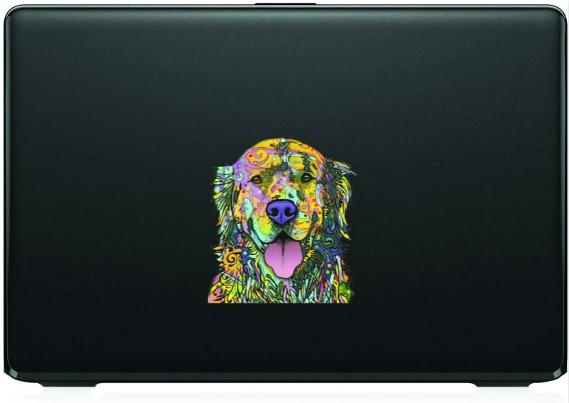 

Hot Creative Lovely Golden Retriever Car Sticker Automobiles Motorcycles Laptop Fridge Decoration Painting Art PVC Decal