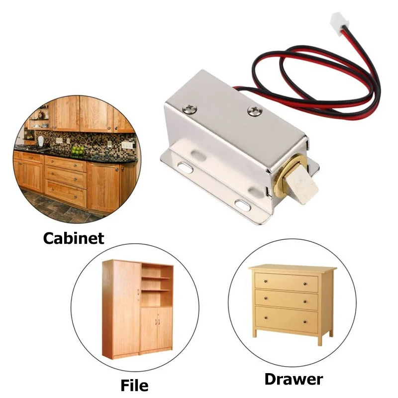Электронный замок для шкафчиков 12 В постоянного тока инструментов мебели шкафов