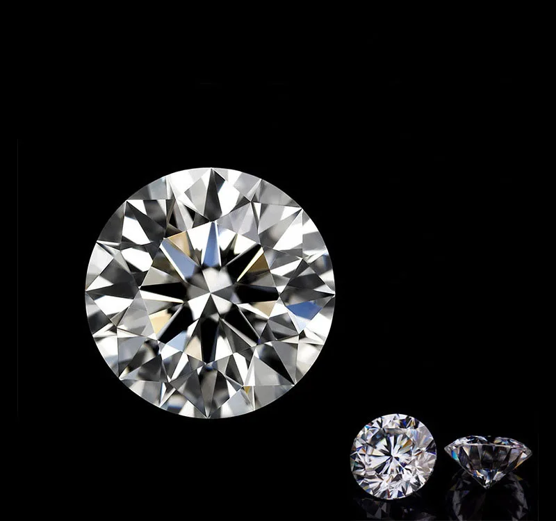 Свободные драгоценные камни Муассанит цвет GH 0.5ct 0 5 карат мм ясность VVS круглый