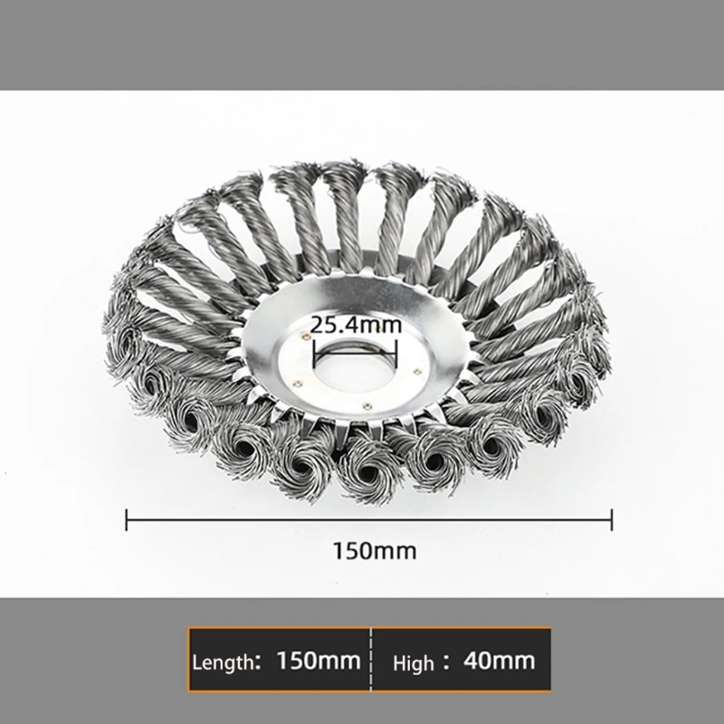 

6 inch/8 inch Steel Wire Trimmer Head Grass Brush Cutter Dust Removal Weeding Plate Gearbox Fixing Kit for Lawn mower