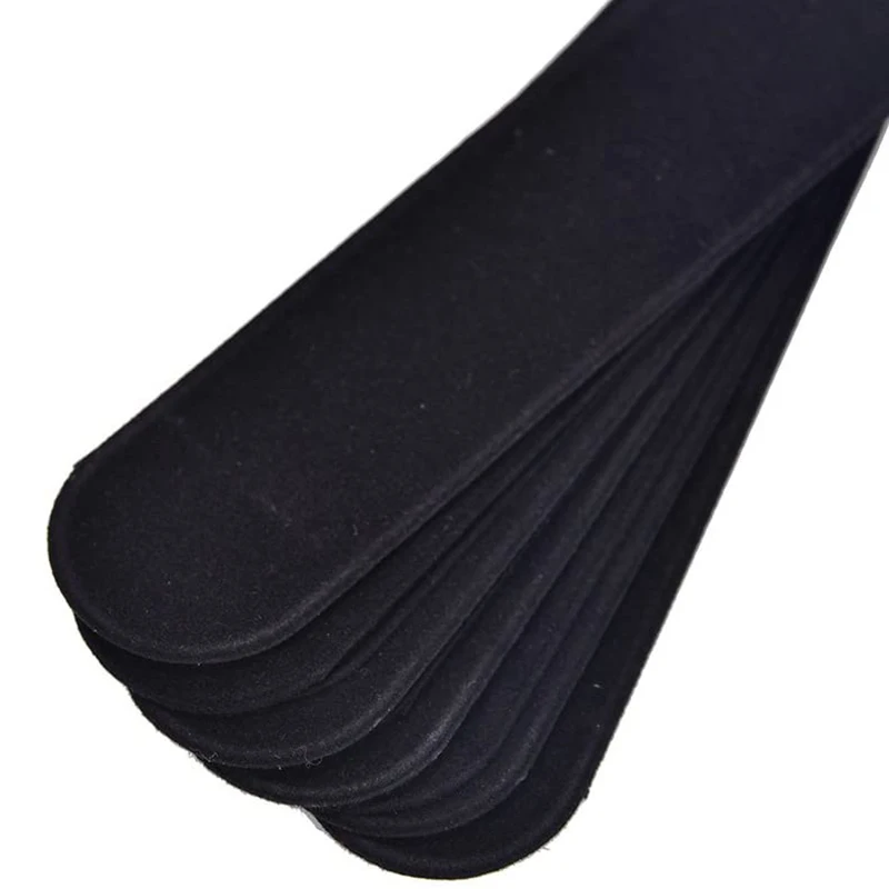 

50Pcs Flocking Pencil Case Holder Single Pack Pencil Case Universal Pen Black