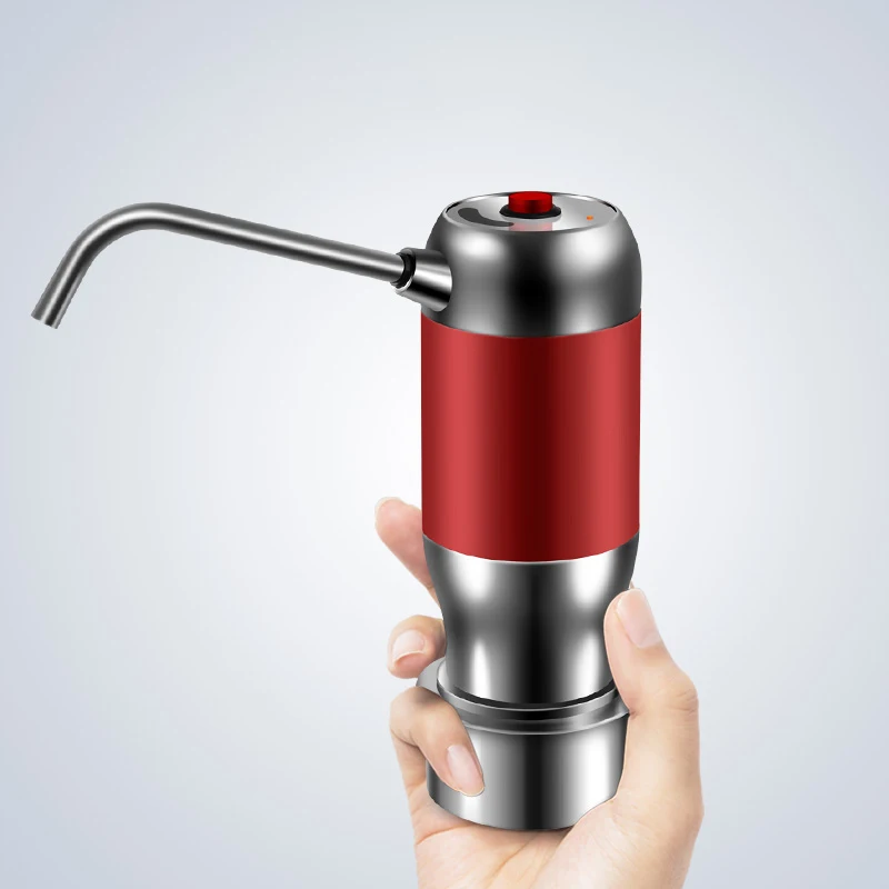 Автоматический водяной насос для бутылки с usb зарядкой, электрический насос для питьевой воды, ручной насос для 5 галлонов, резервуар для воды