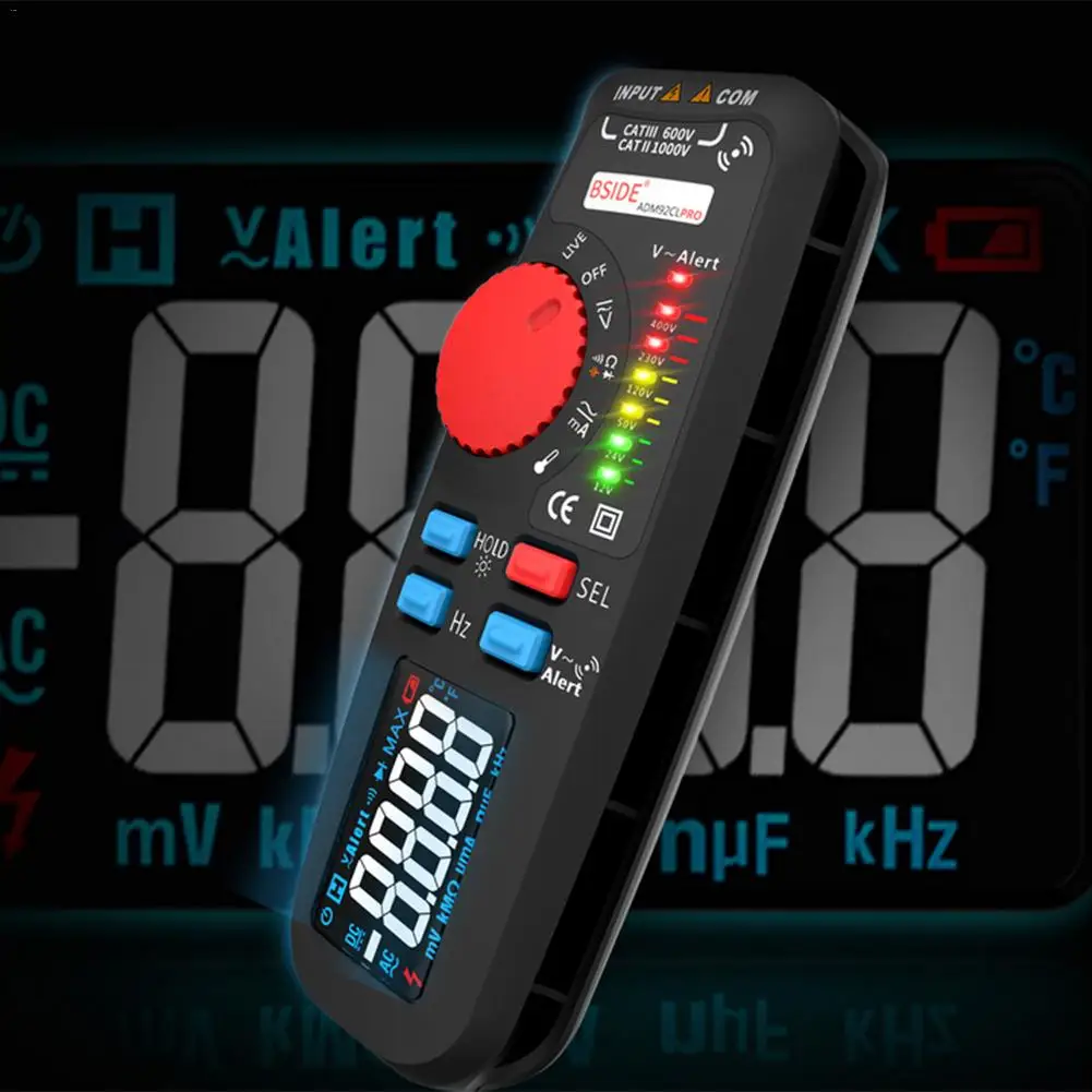 Цифровой мультиметр BSIDE ADM92CLPRO Мультифункциональный универсальный настольный с